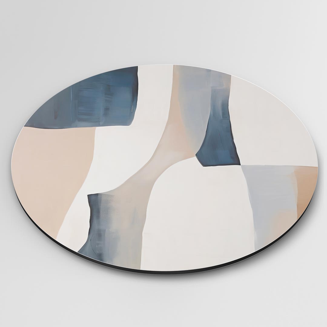 Moderne Abstracte Muurcirkel-WallArtistic