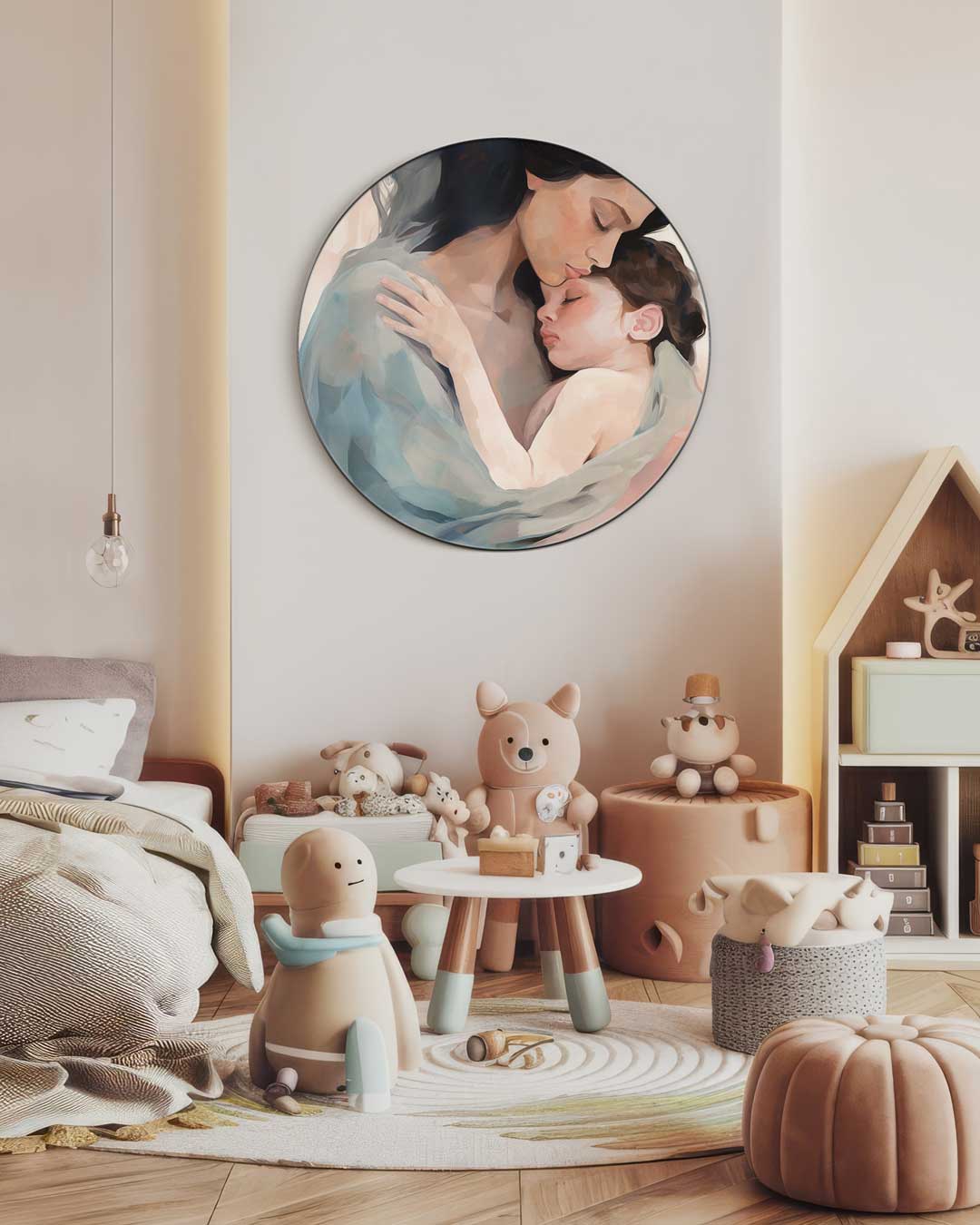 Abstracte Muurcirkel-WallArtistic