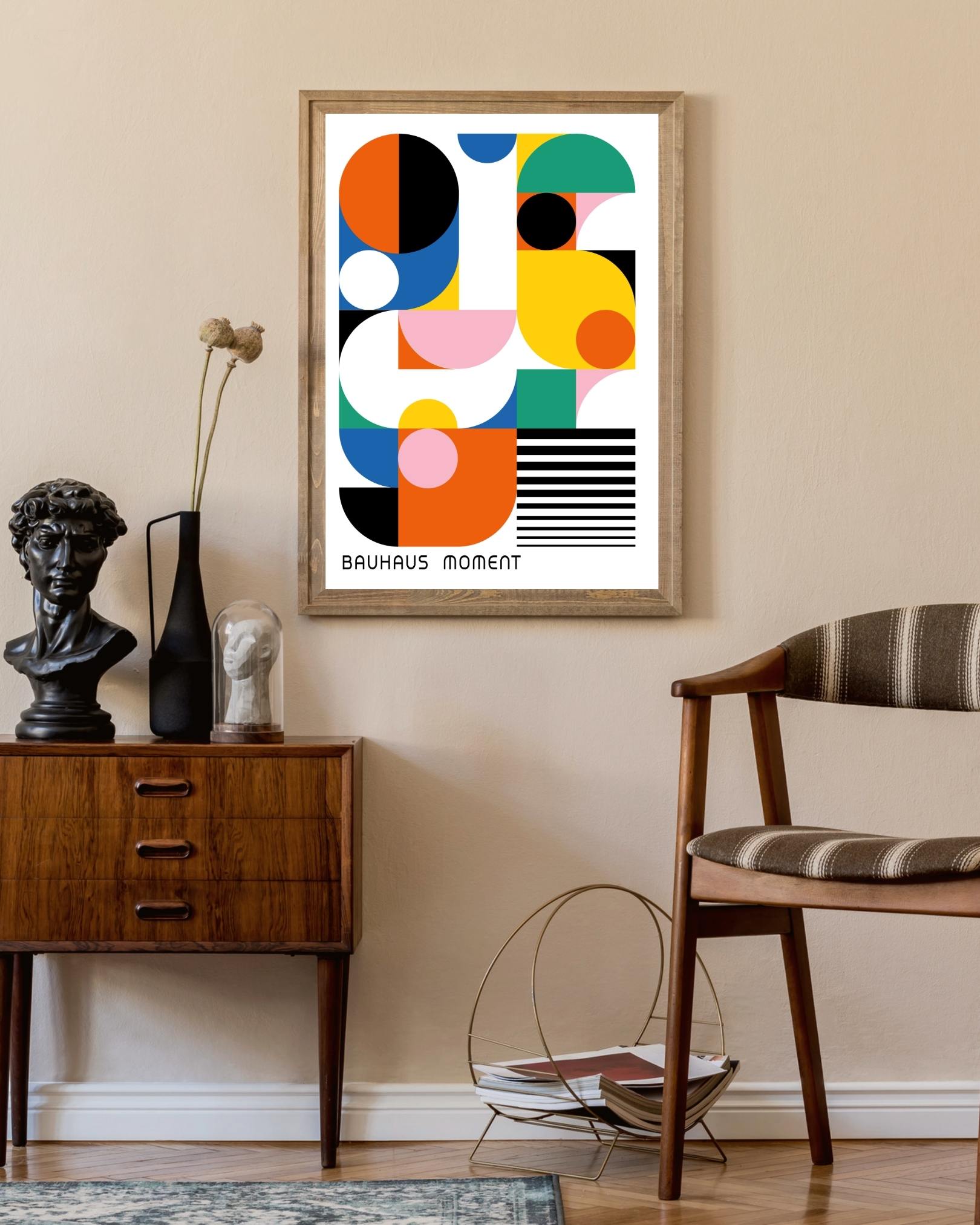 Zwarte boog Poster