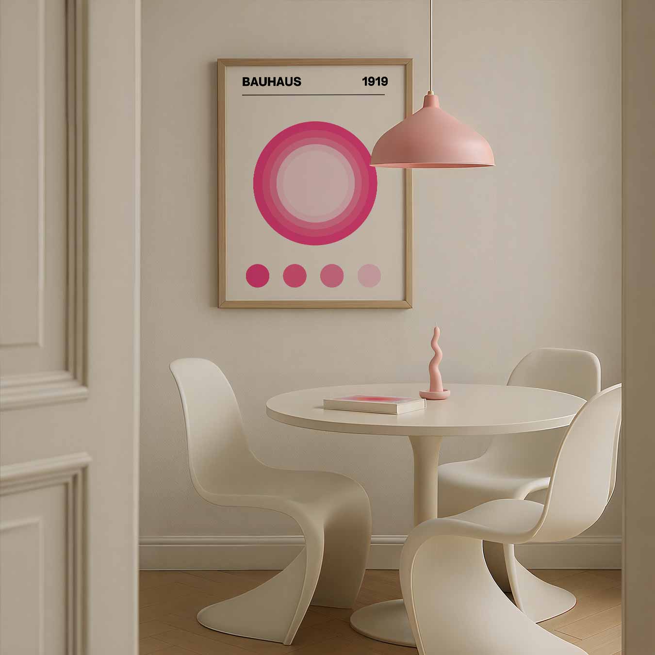 Moderne Cirkel Poster