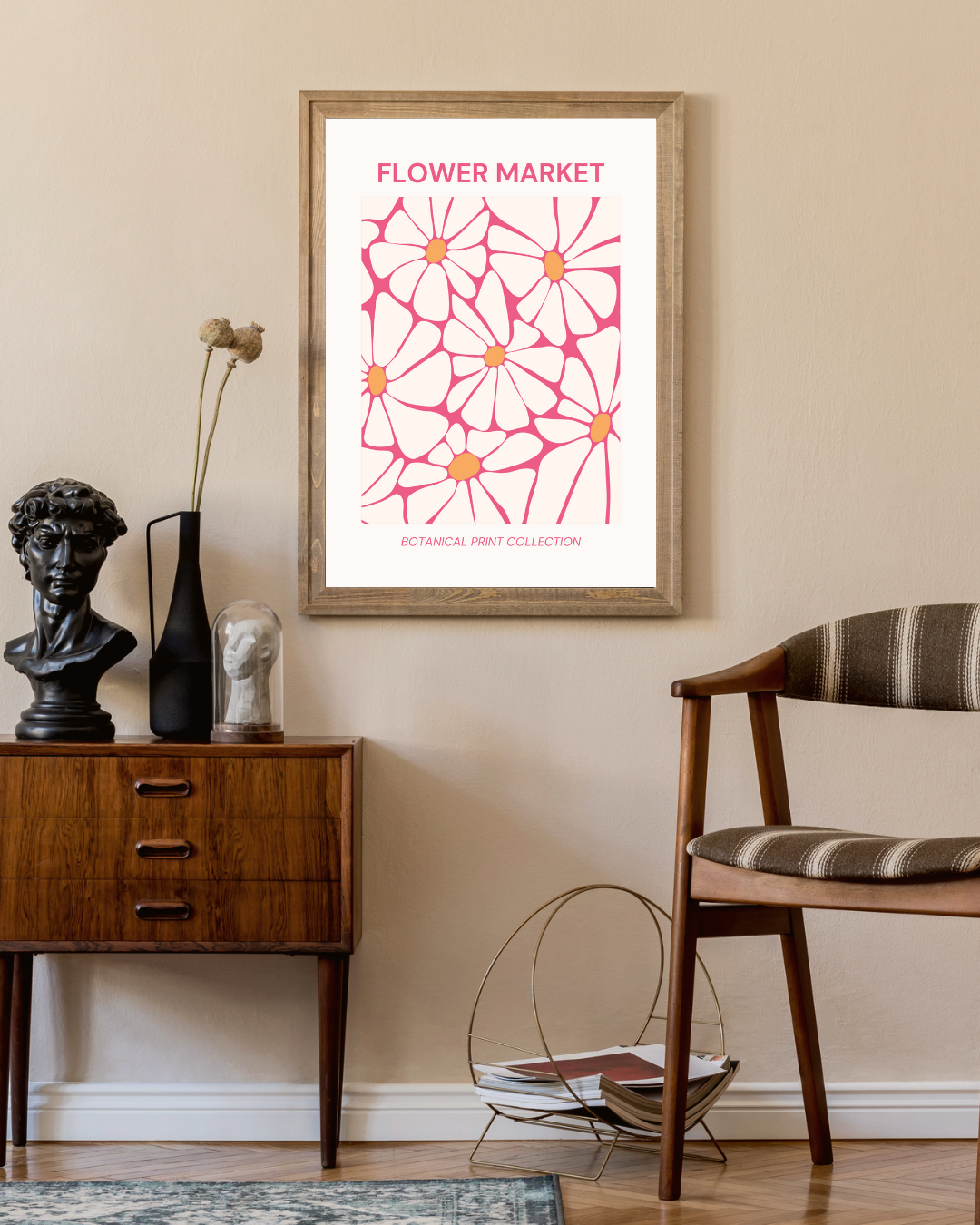 Flower Market Poster