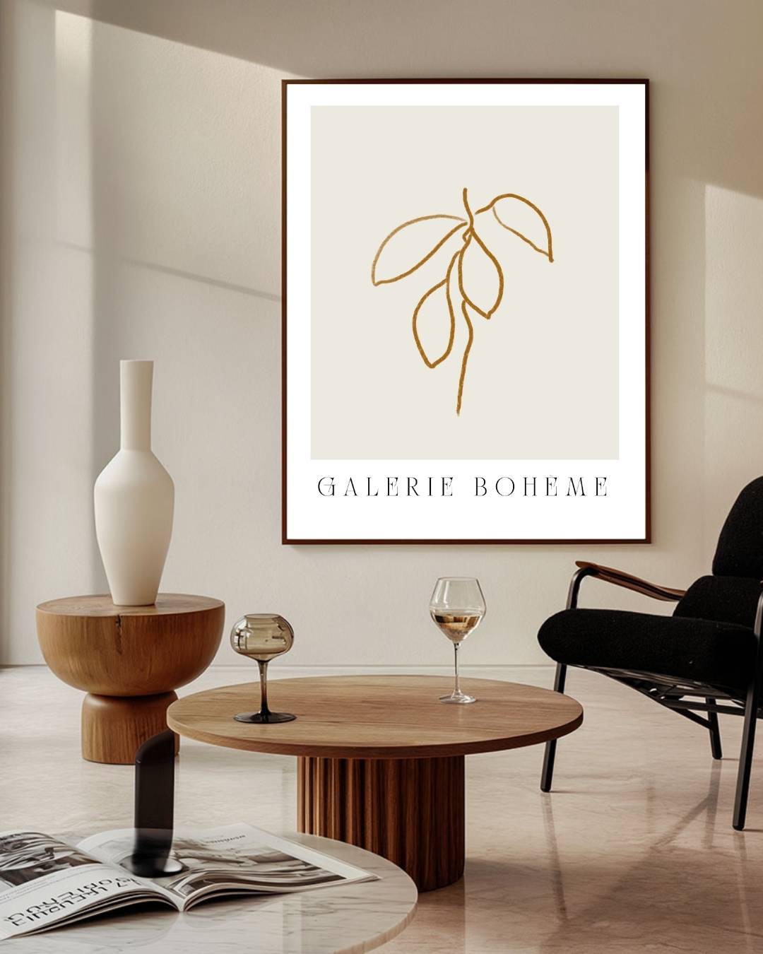 Gouden bladeren Poster