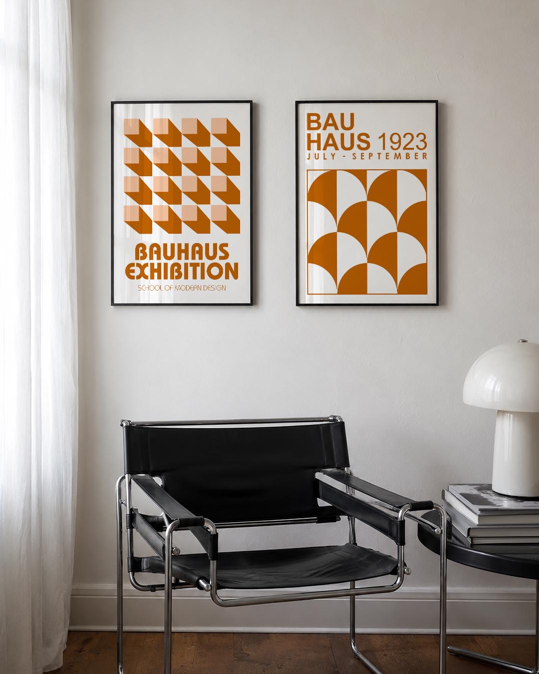 Vorm en schaduw Posterset