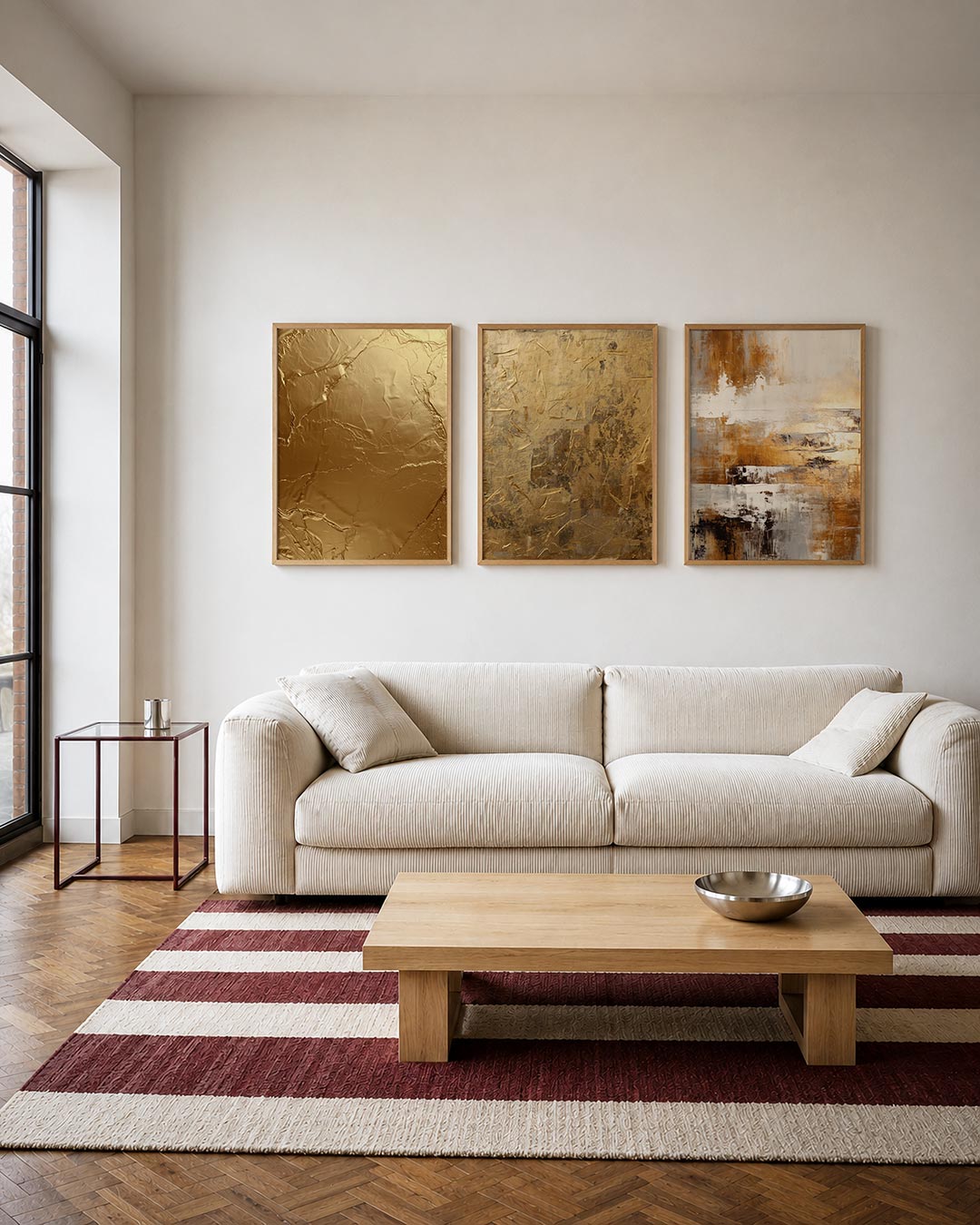 Gouden textuur Posterset
