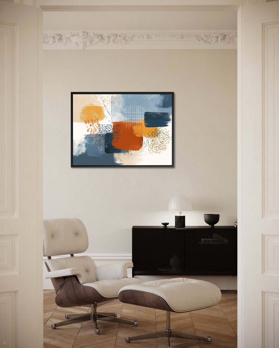 Kleurencompositie Kunstwerk