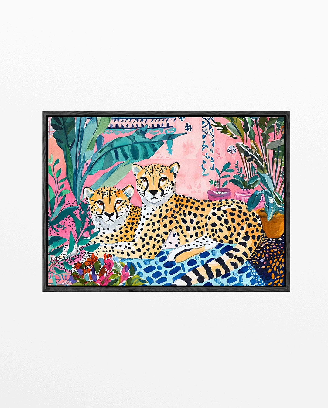 Kleurrijke dierenwereld Kunstwerk
