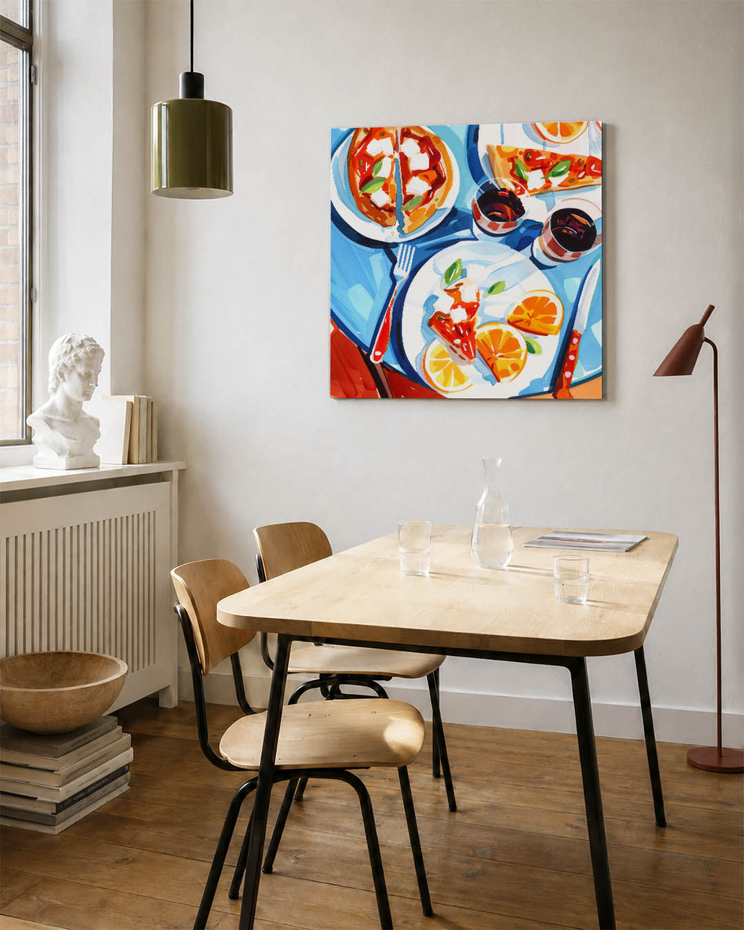 Eettafel Kunstwerk