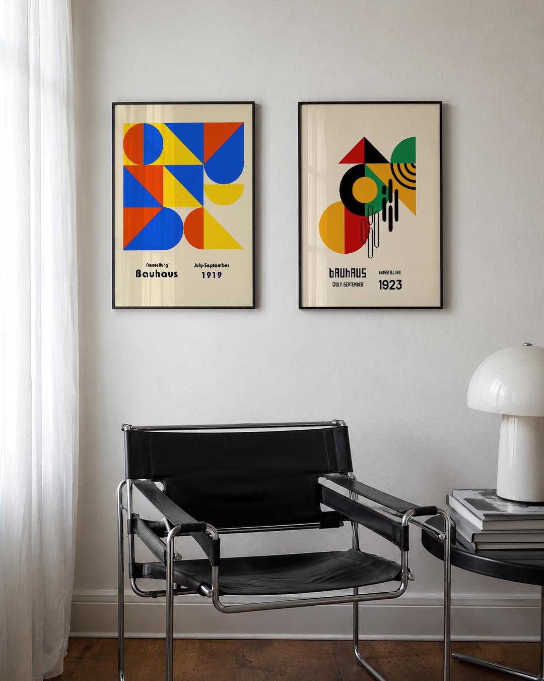Vorm en kleurenspel Posterset