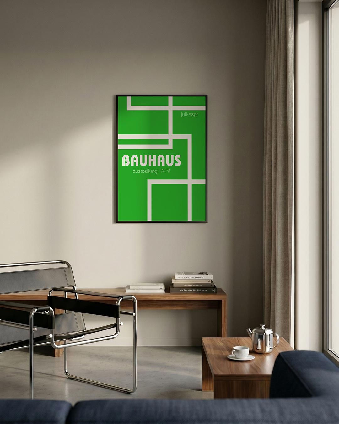 Lijnen en vlakken Poster