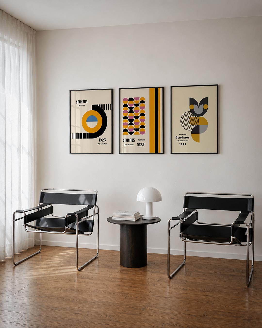 Cirkel en lijnen Posterset