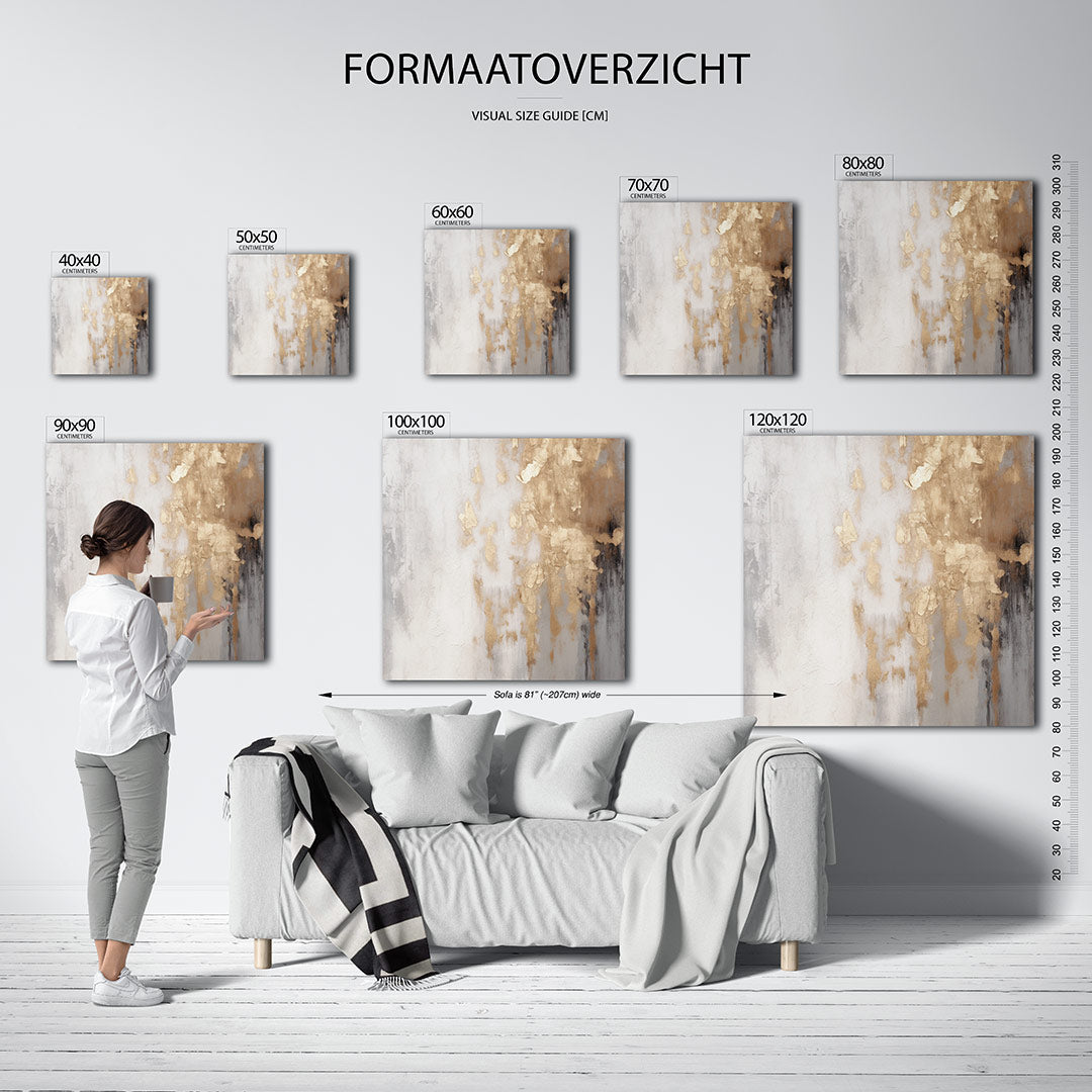 Organische vormen Kunstwerk