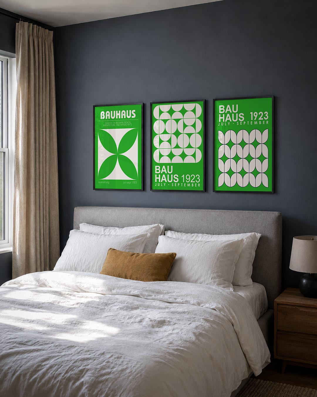 Groene symmetrie Posterset