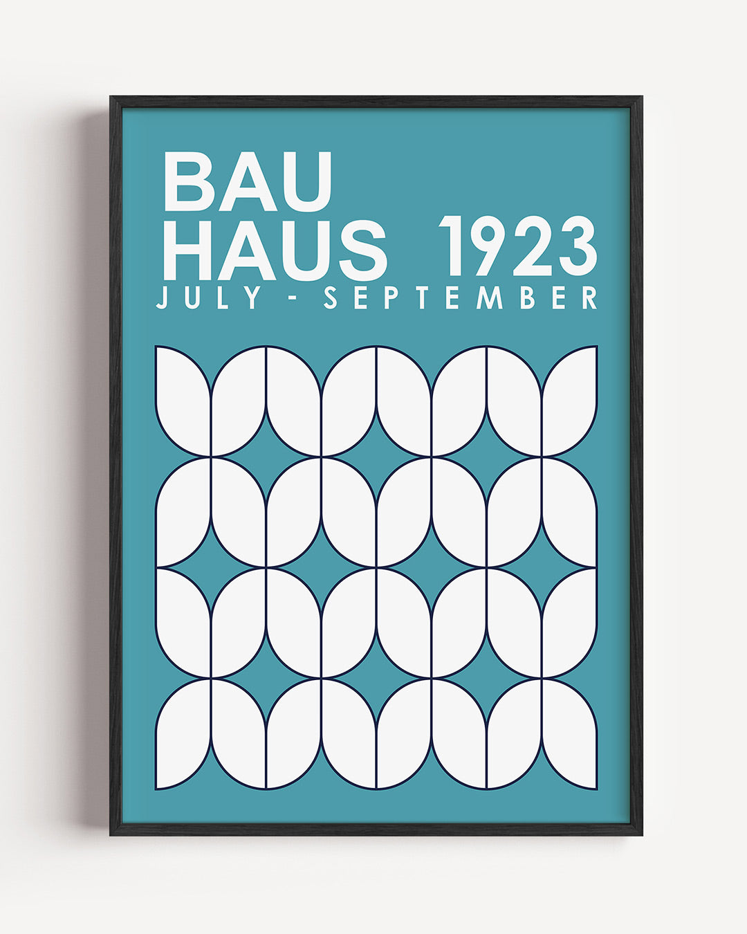 Vormritme en kleur Poster