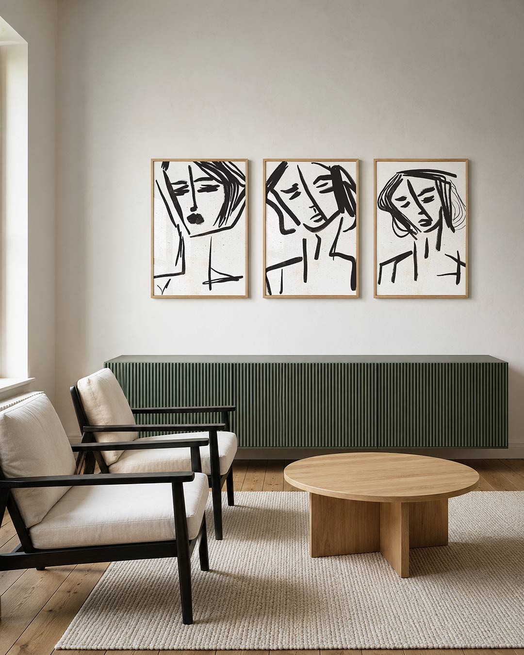Lijnen en vlakken Posterset