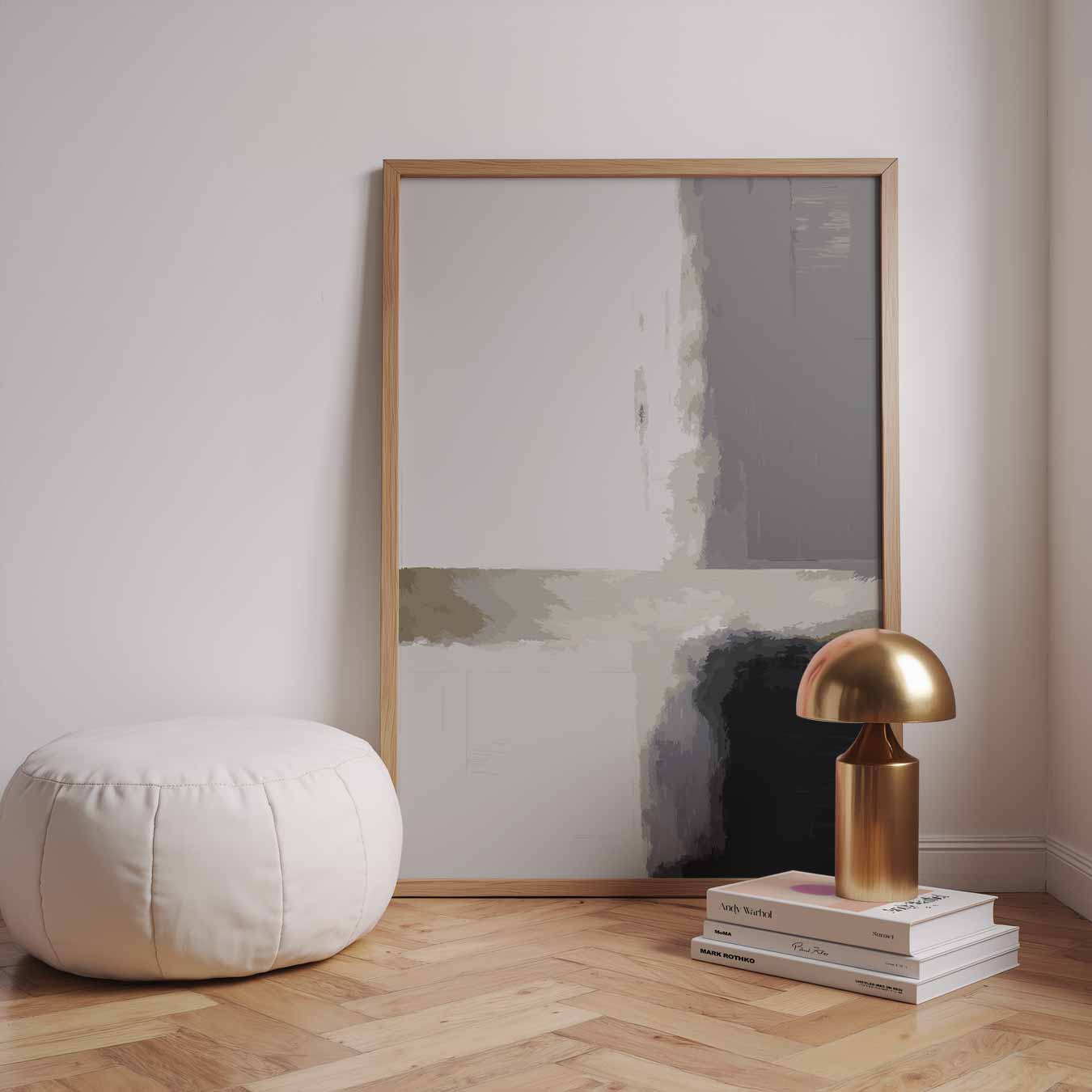 Moderne Abstracte Kunstposter-WallArtistic