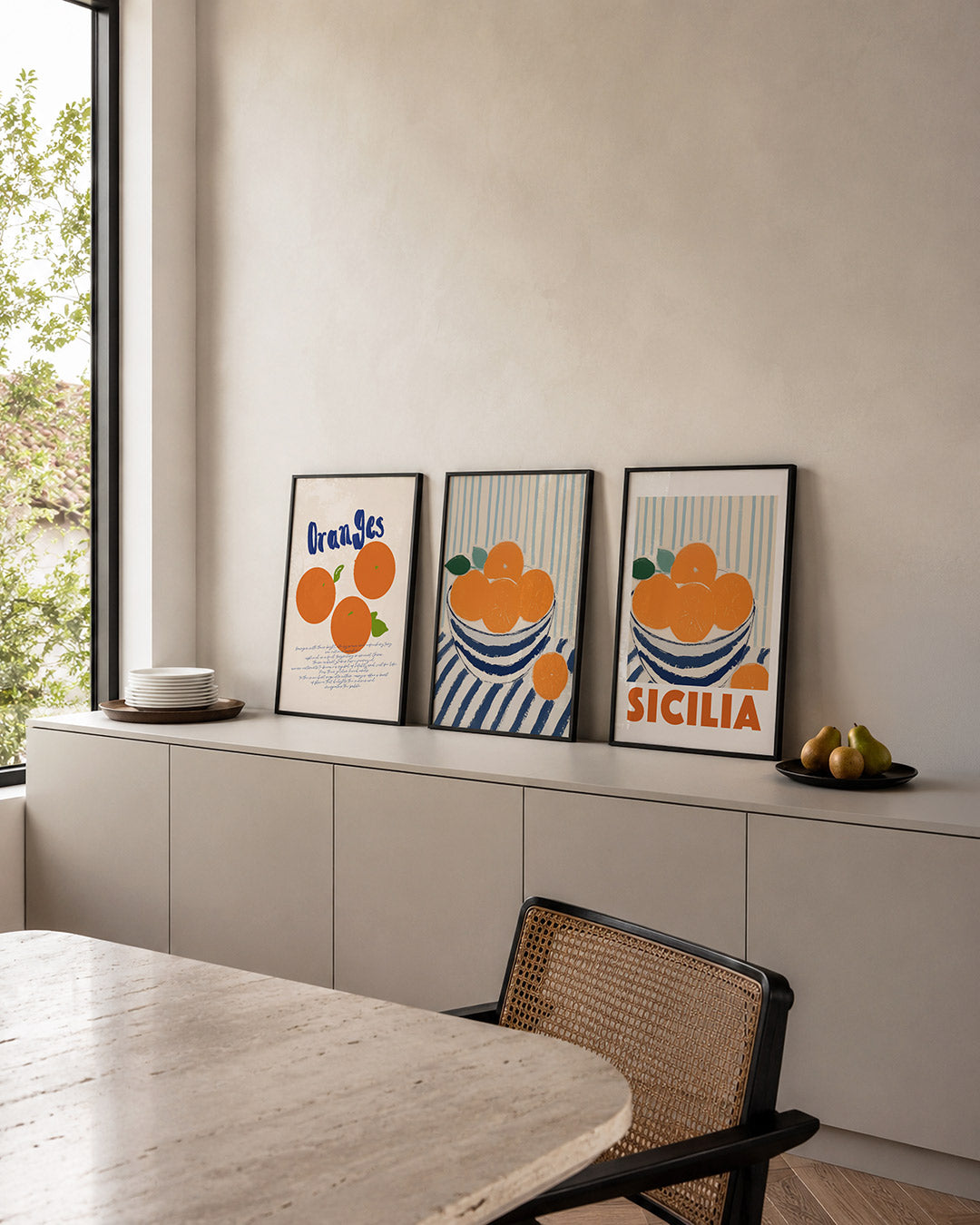 Fruitige kleurenpracht Posterset