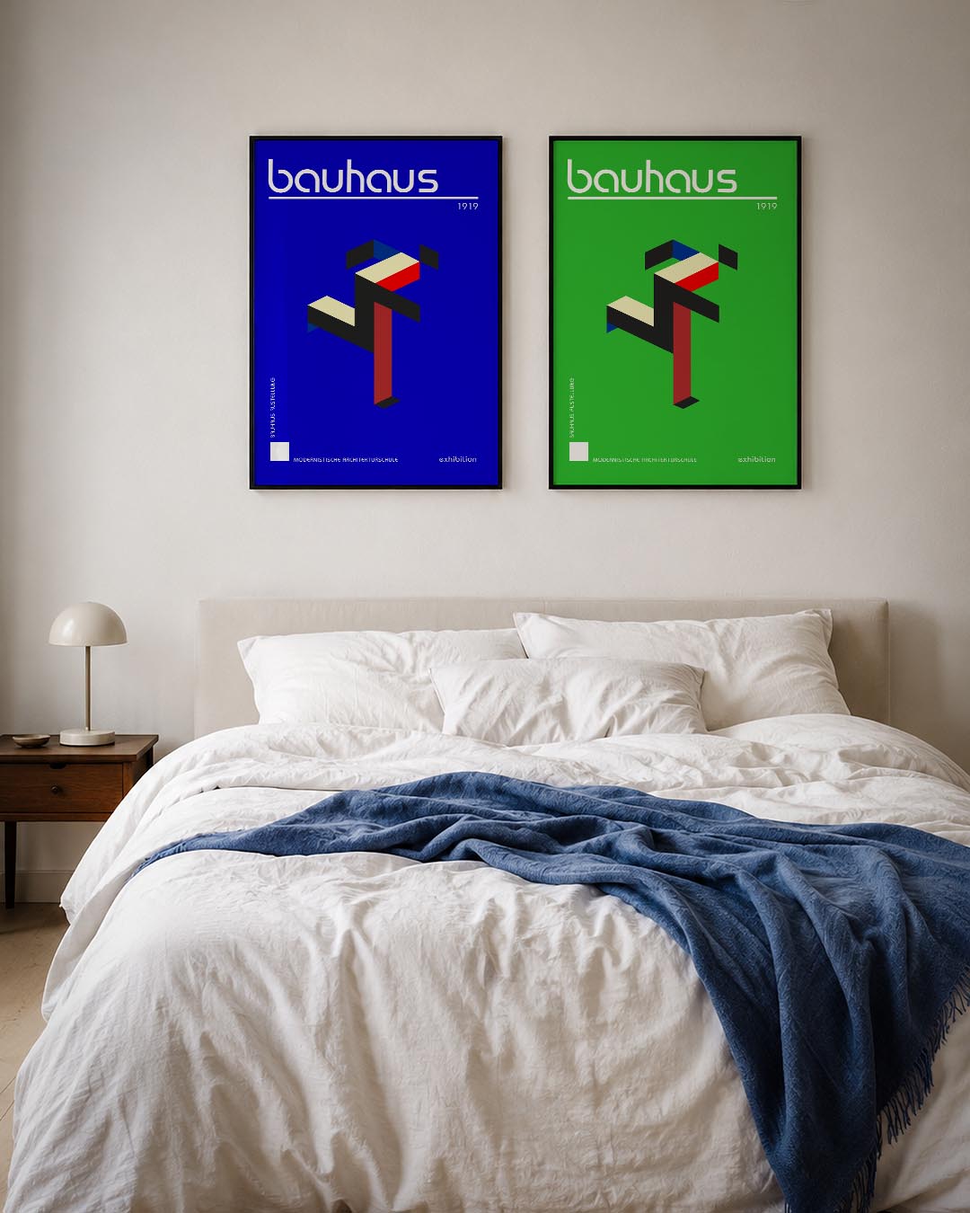 Kleurrijke vormen Posterset