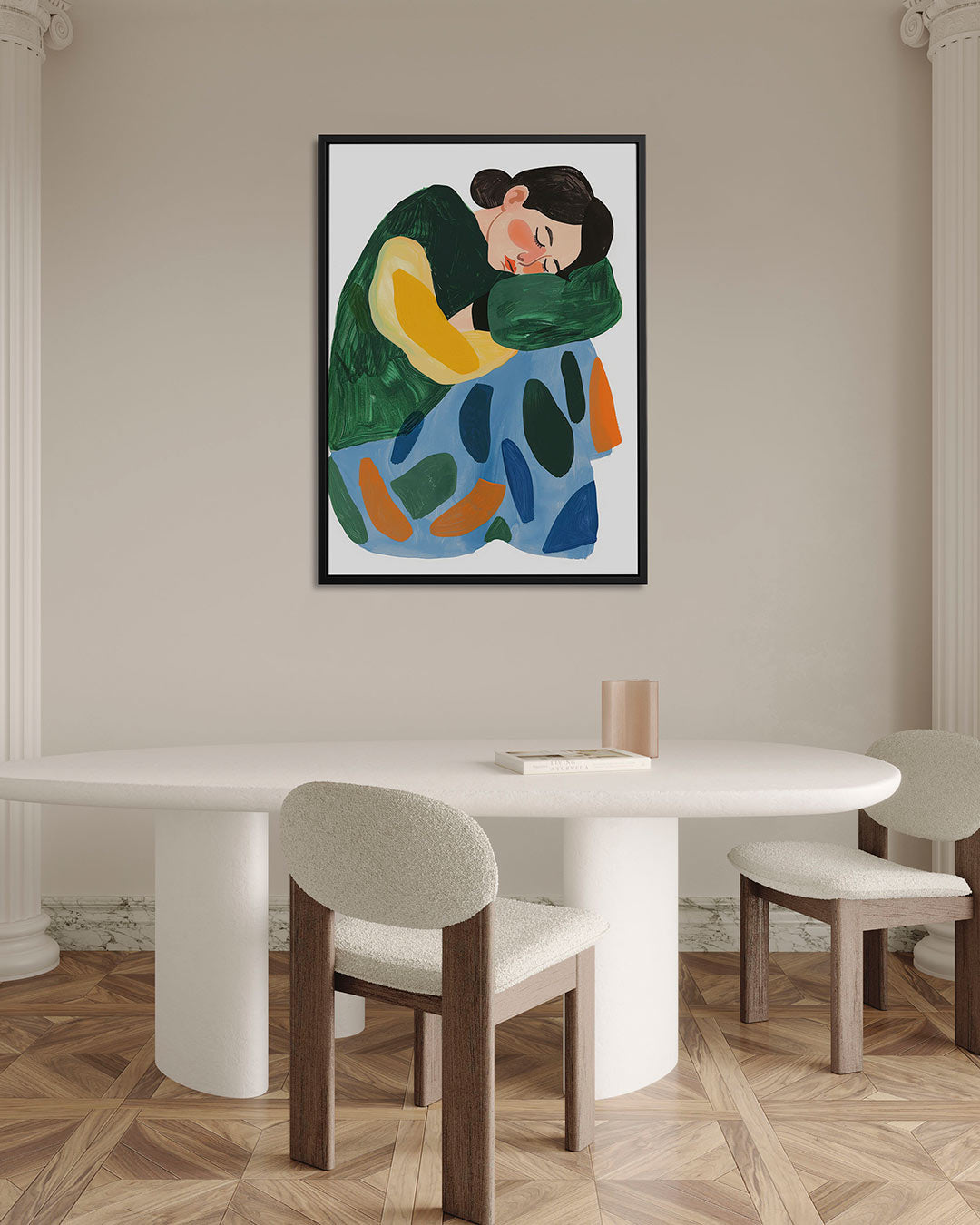 Dromerige vormen Kunstwerk