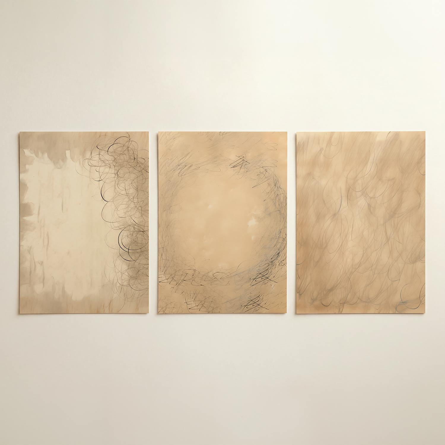 Lijnenspel en vormen Posterset