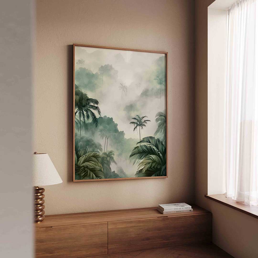 Tropische jungle Poster