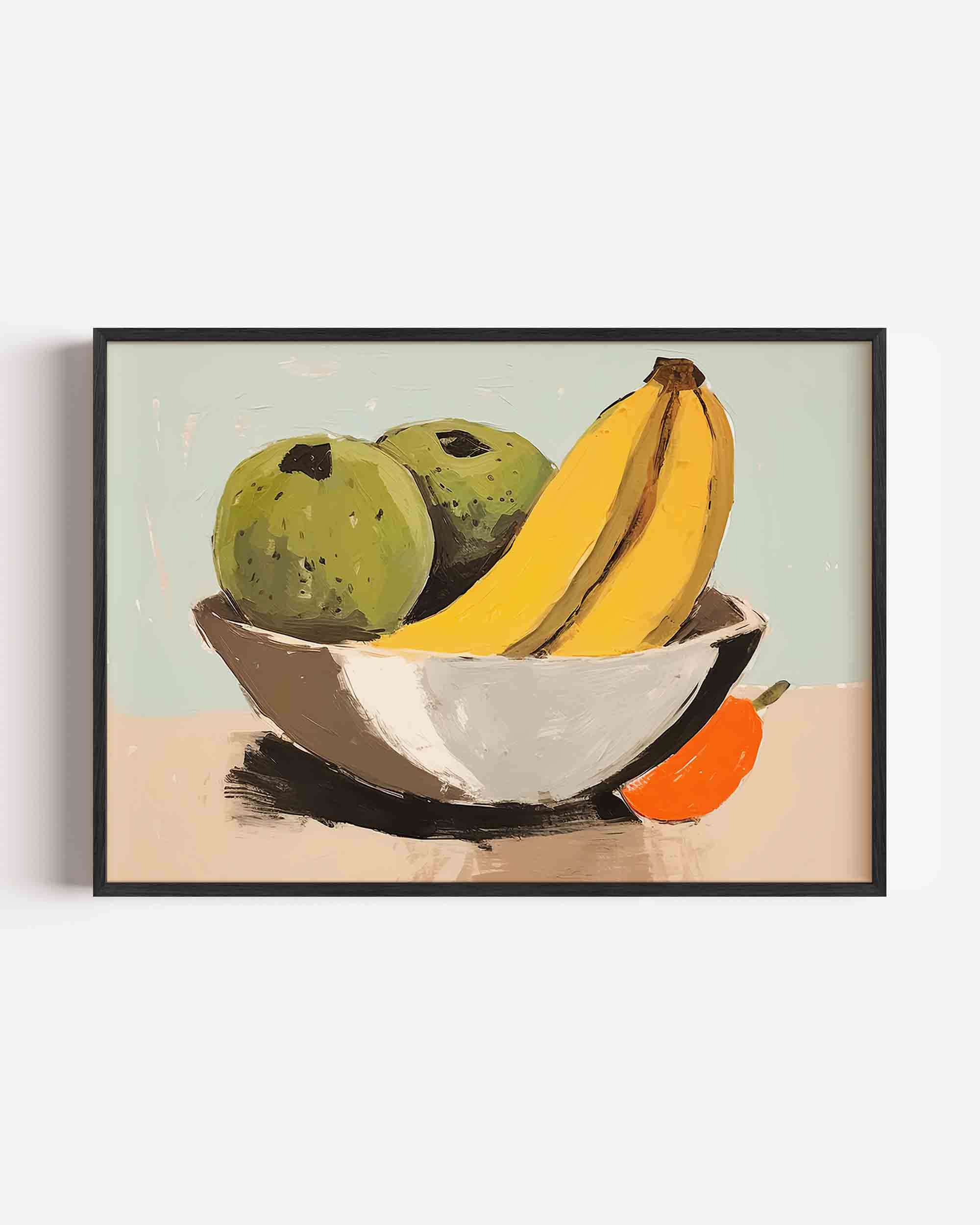 Fruit in schaal Poster