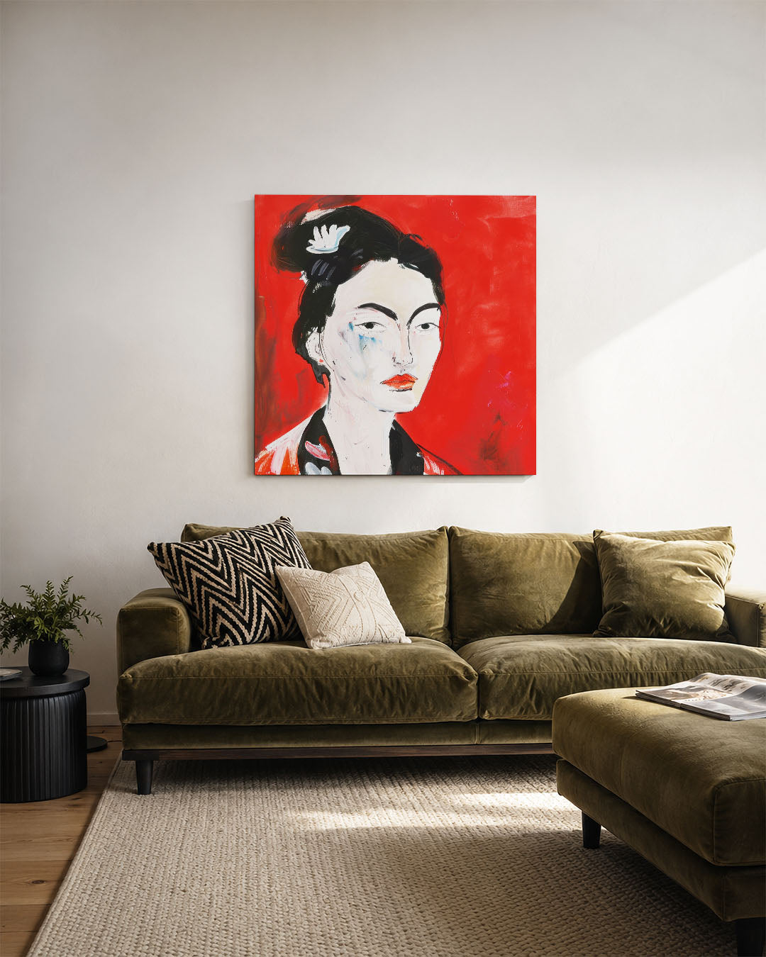 Abstracte Kunstwerk