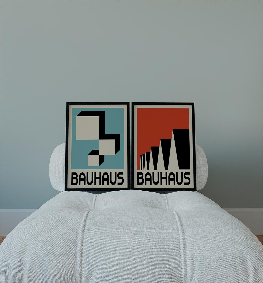 Vormen en vlakken Posterset