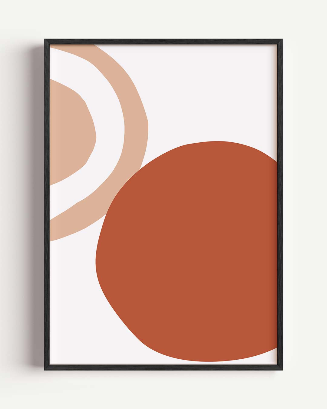 Abstracte Cirkel Compositie Poster-WallArtistic