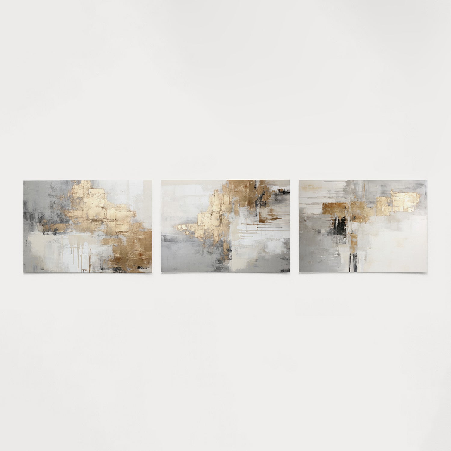 Gouden textuur Posterset