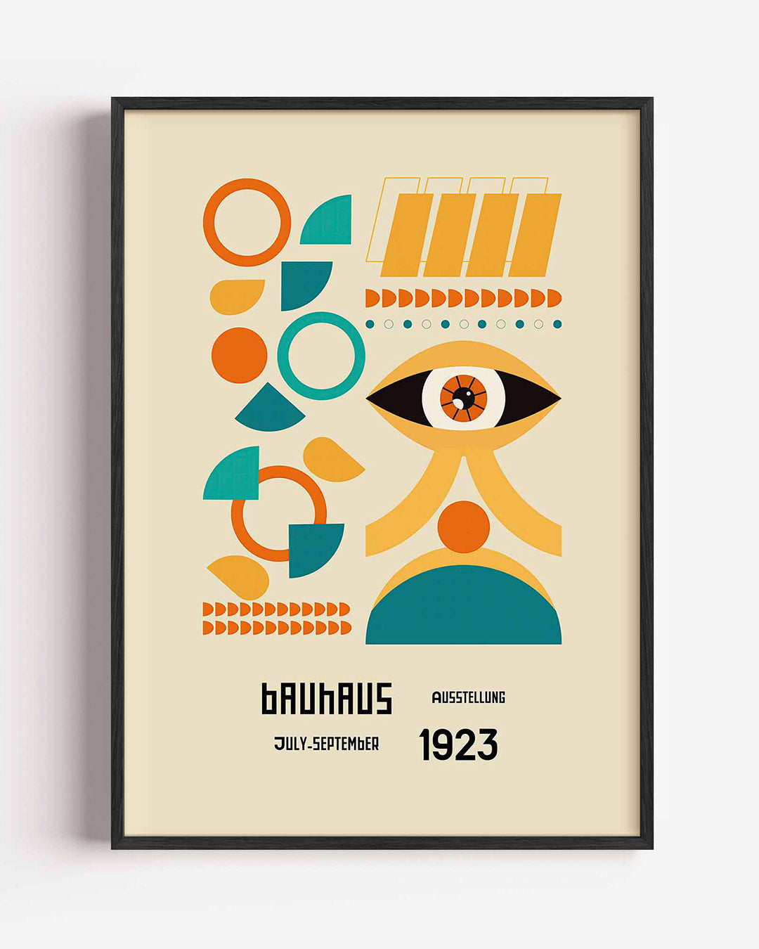 Vormen en vlakkenspel Poster