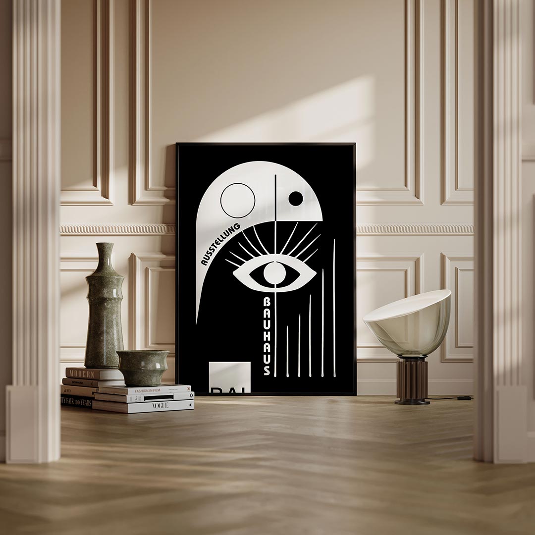 Oog en lijnen Poster