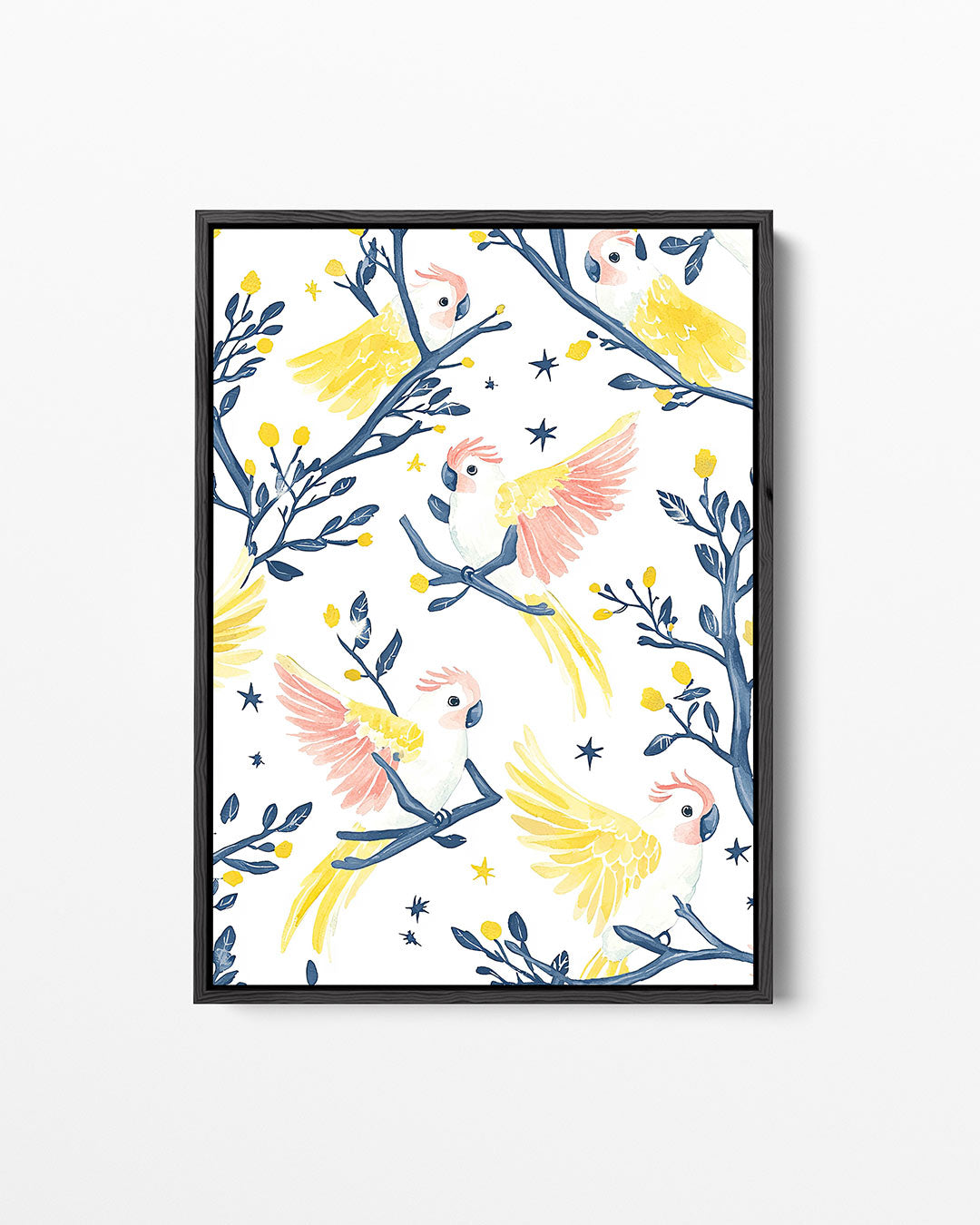 Vrolijke vogels Kunstwerk