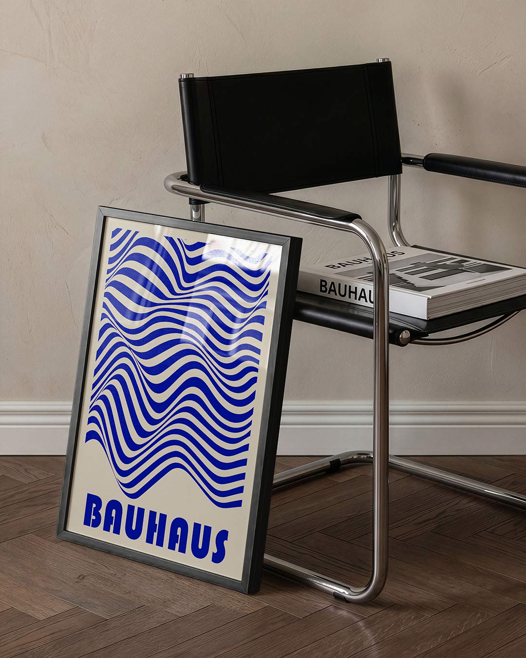Golvend lijnenspel Poster
