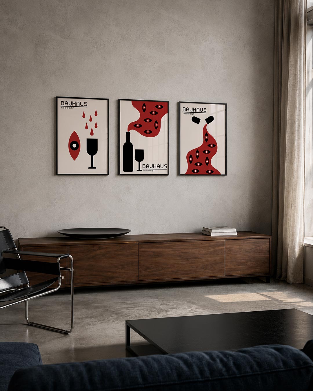 Vormen en vlakken Posterset