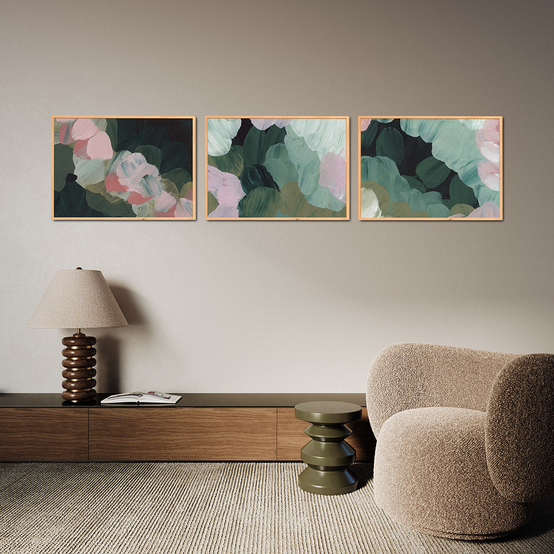 Vorm en kleurenspel Posterset