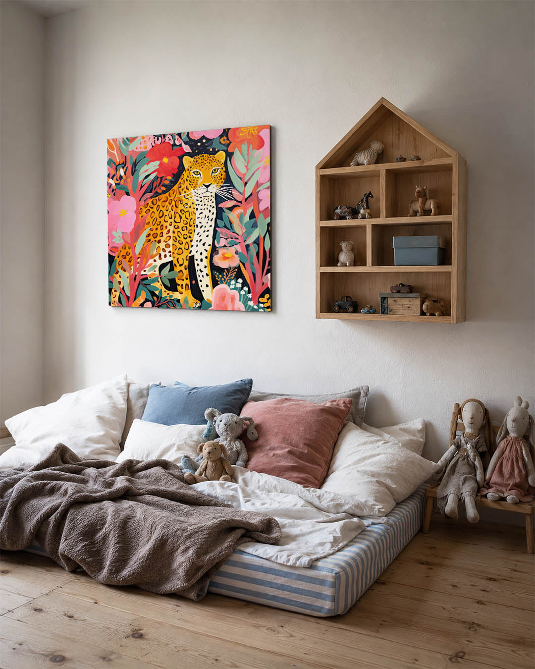 Levendige dierenwereld Kunstwerk