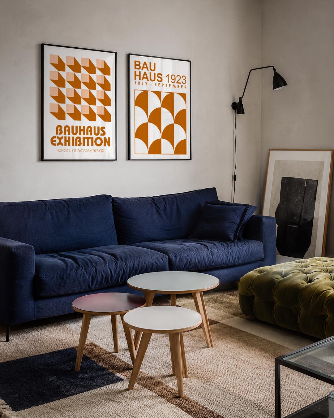 Vorm en schaduw Posterset