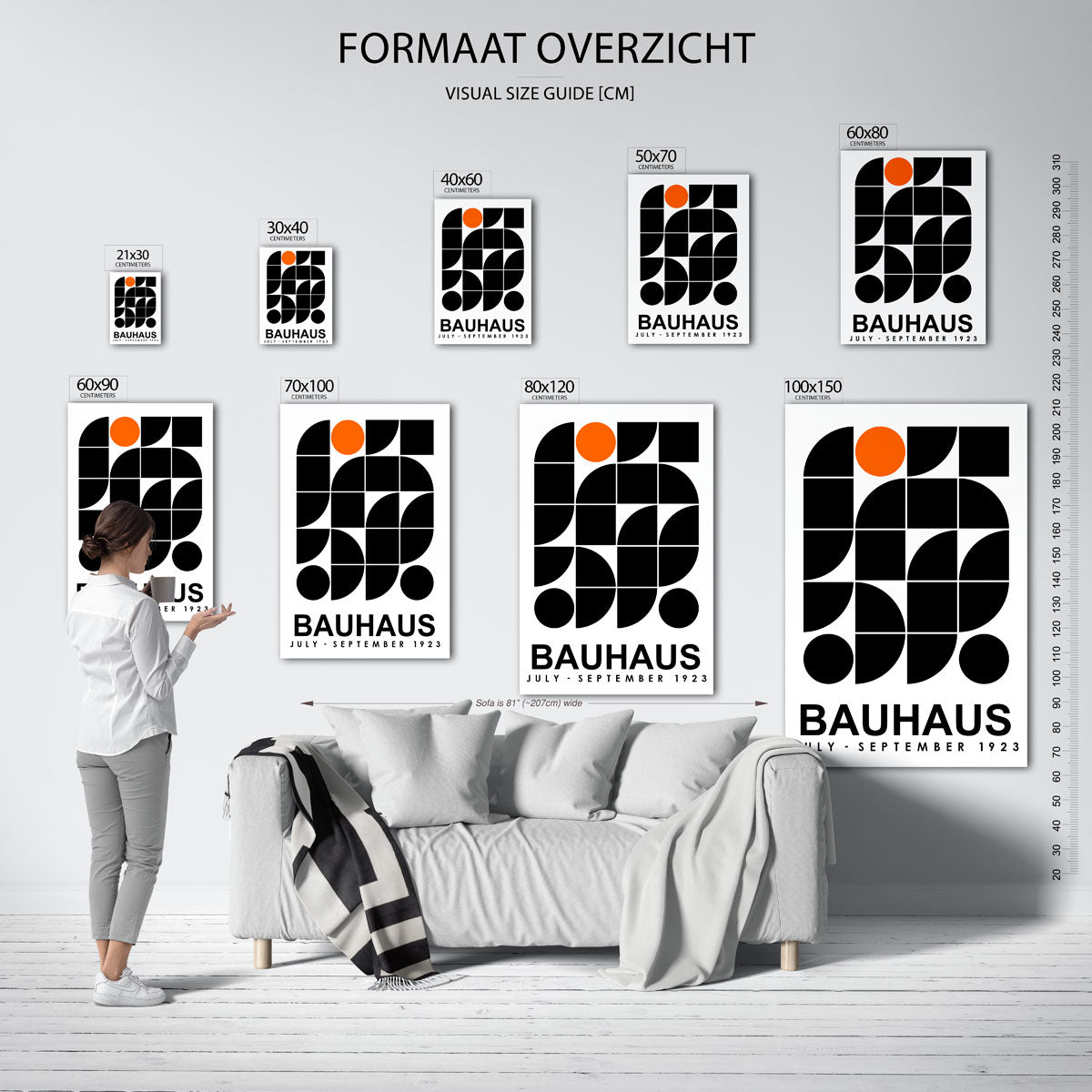 Vorm en kleur Poster