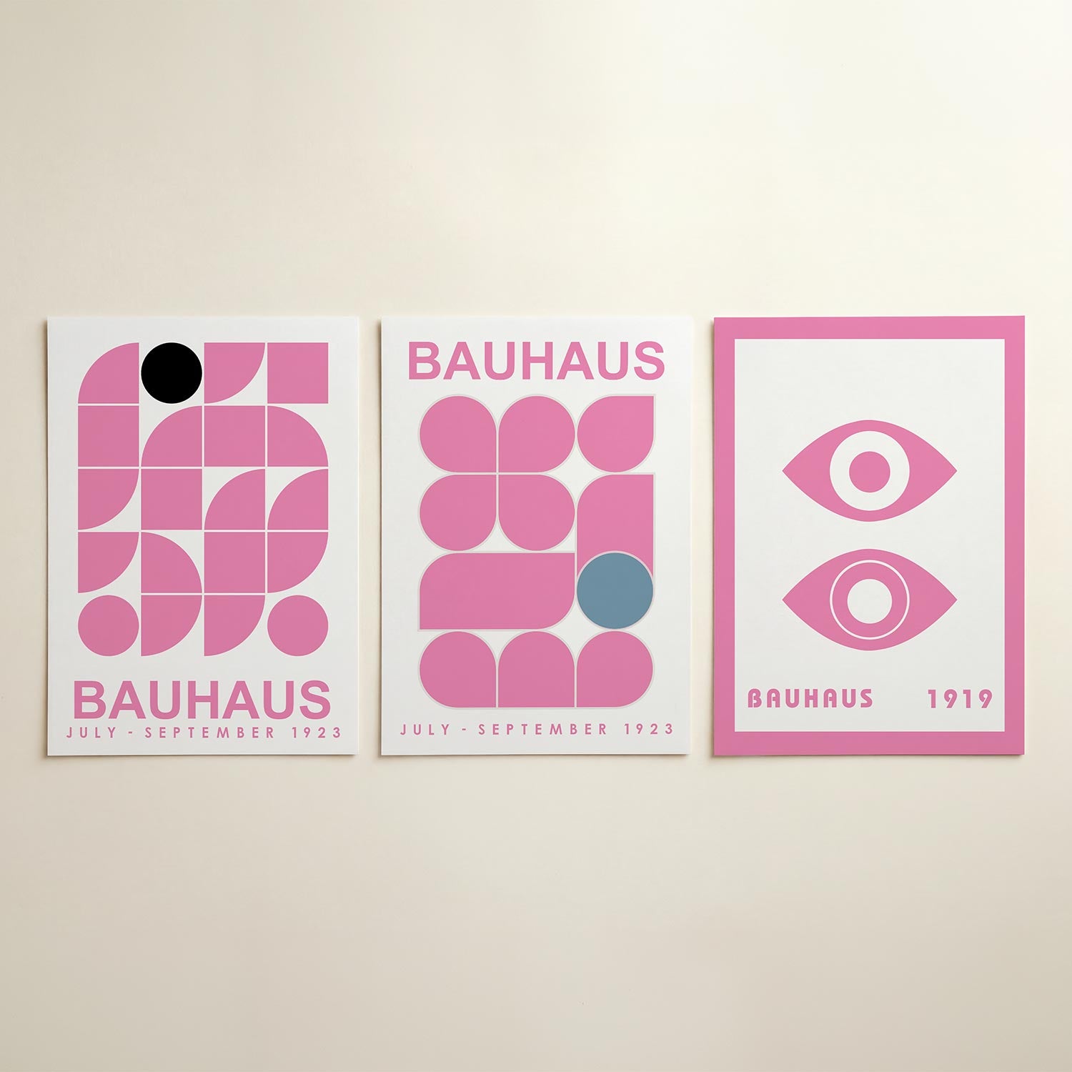 Vormen en vlakken Posterset