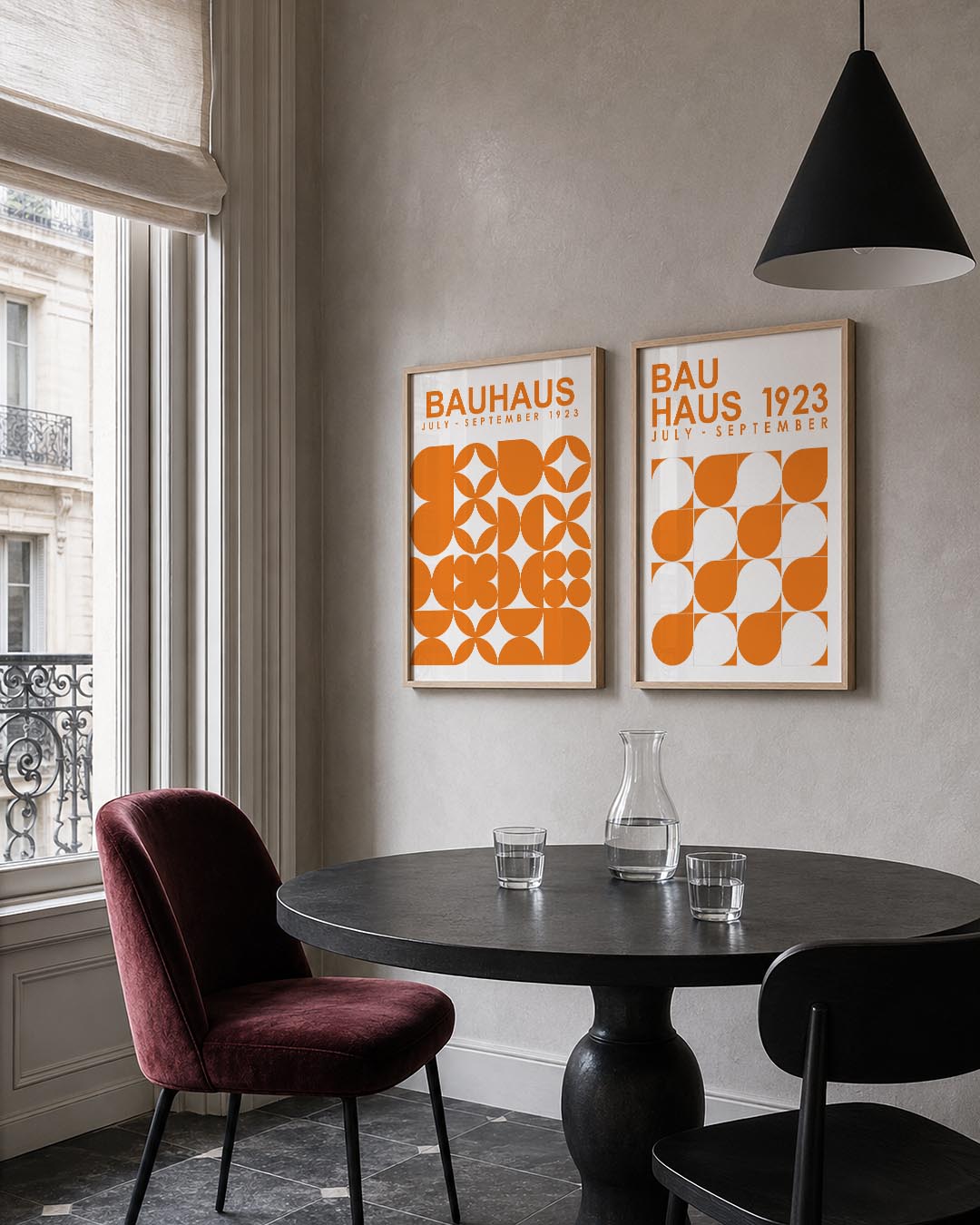 Vormenspel en kleur Posterset