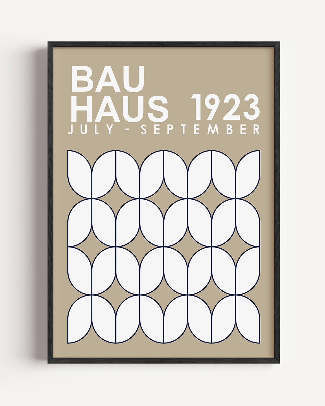 Vormritme en lijnen Poster