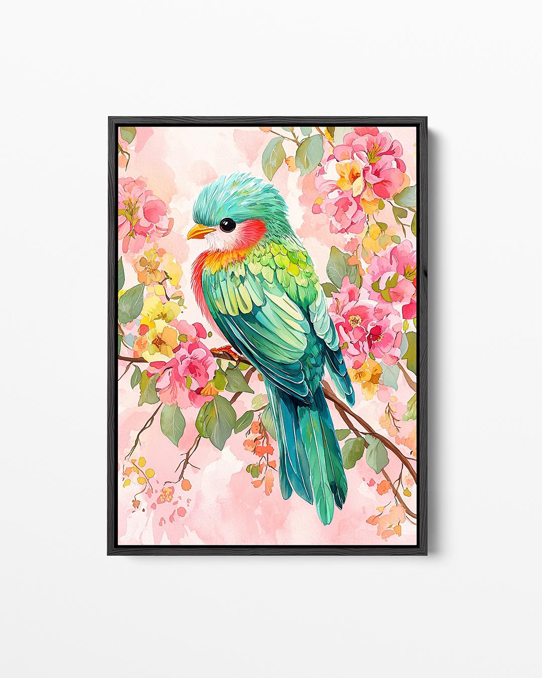 Vrolijke vogel Kunstwerk