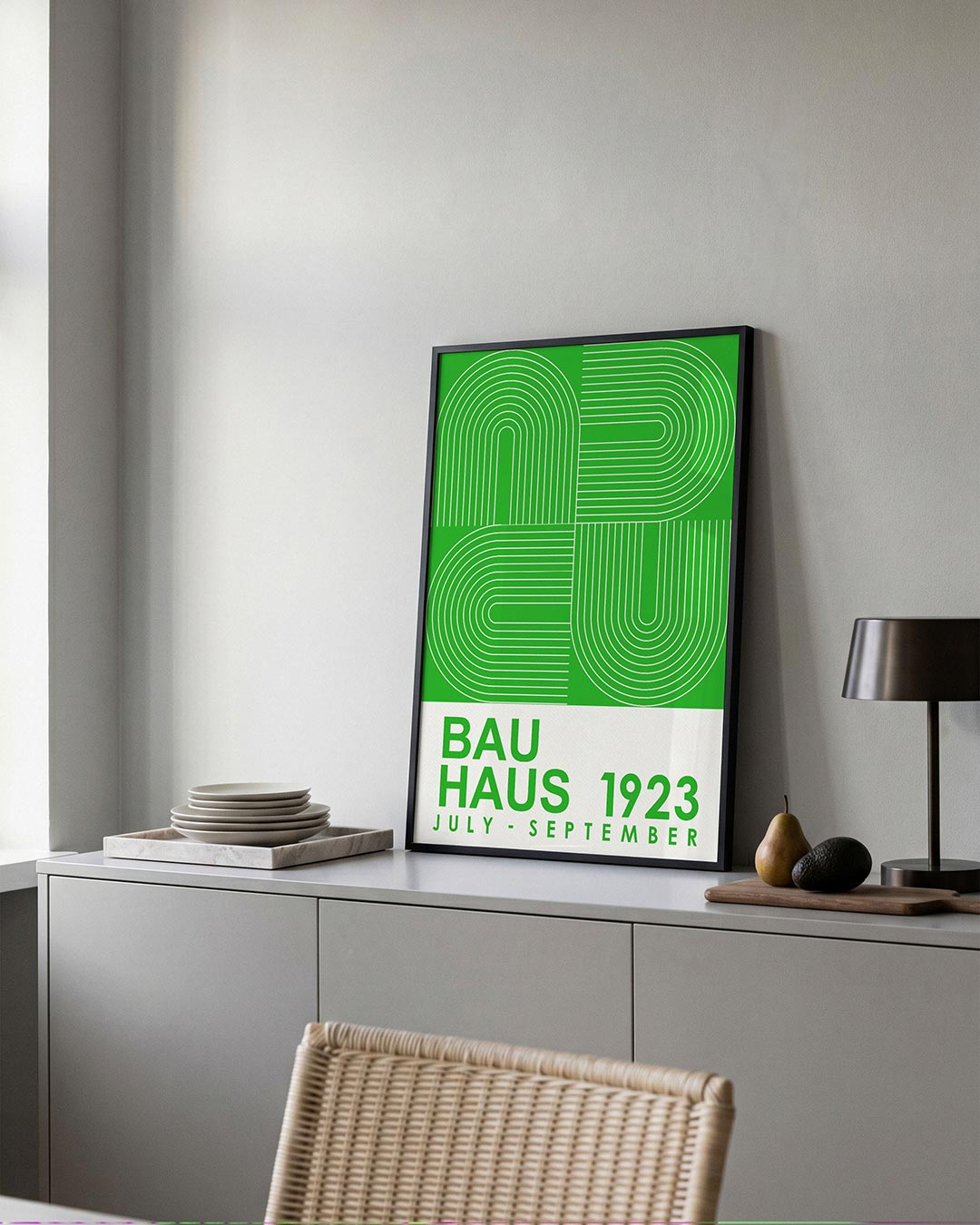 Lijnen en vlakken Poster
