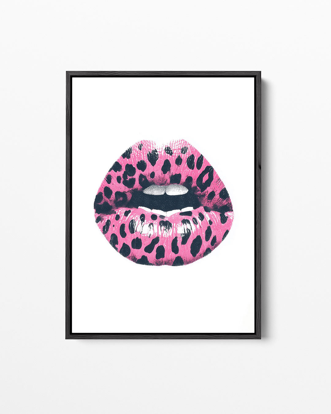 Gedurfde lippenprint Kunstwerk