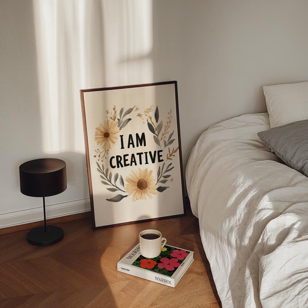 Creatieve Bloemenposter-WallArtistic