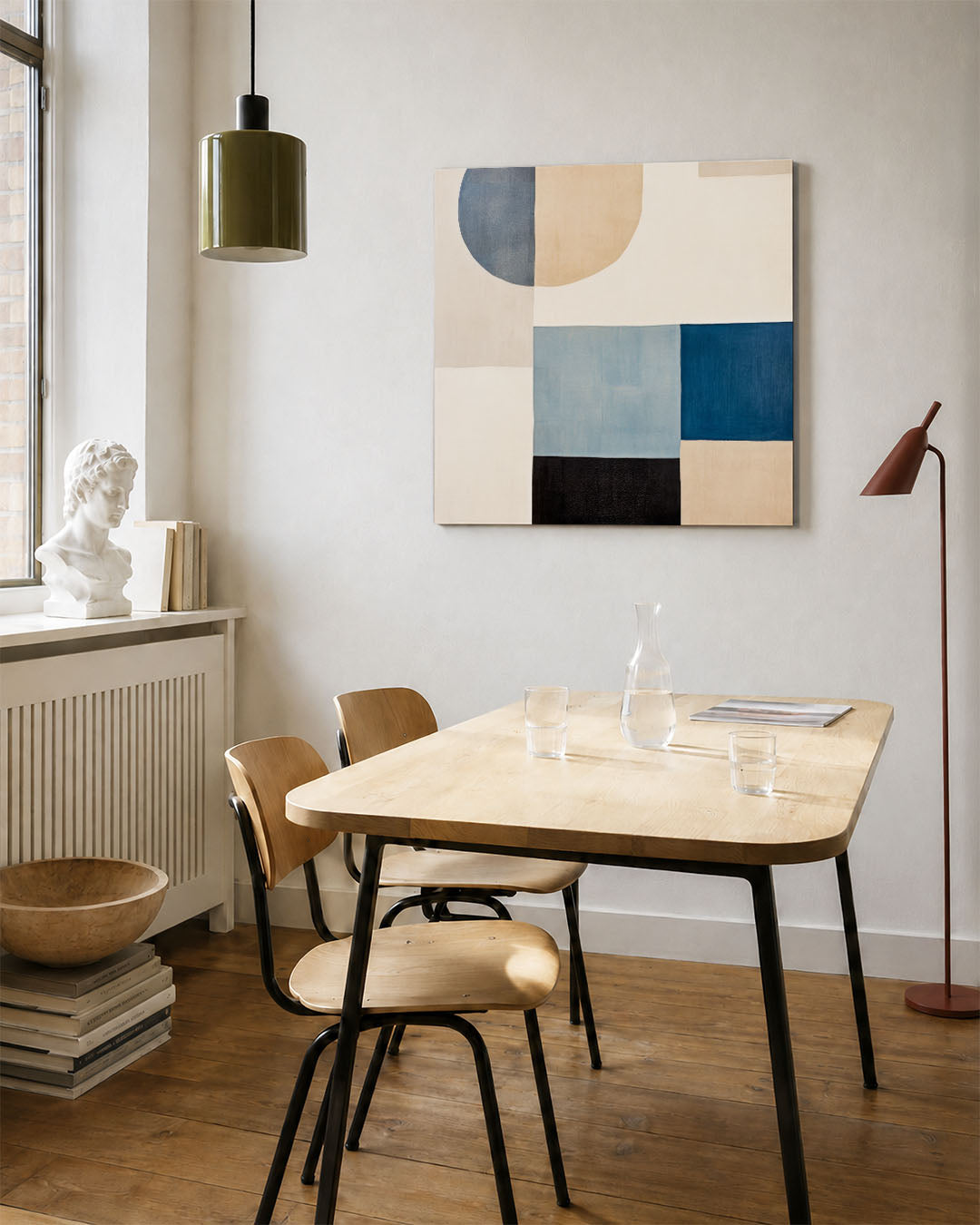 Geometrische vormen Kunstwerk