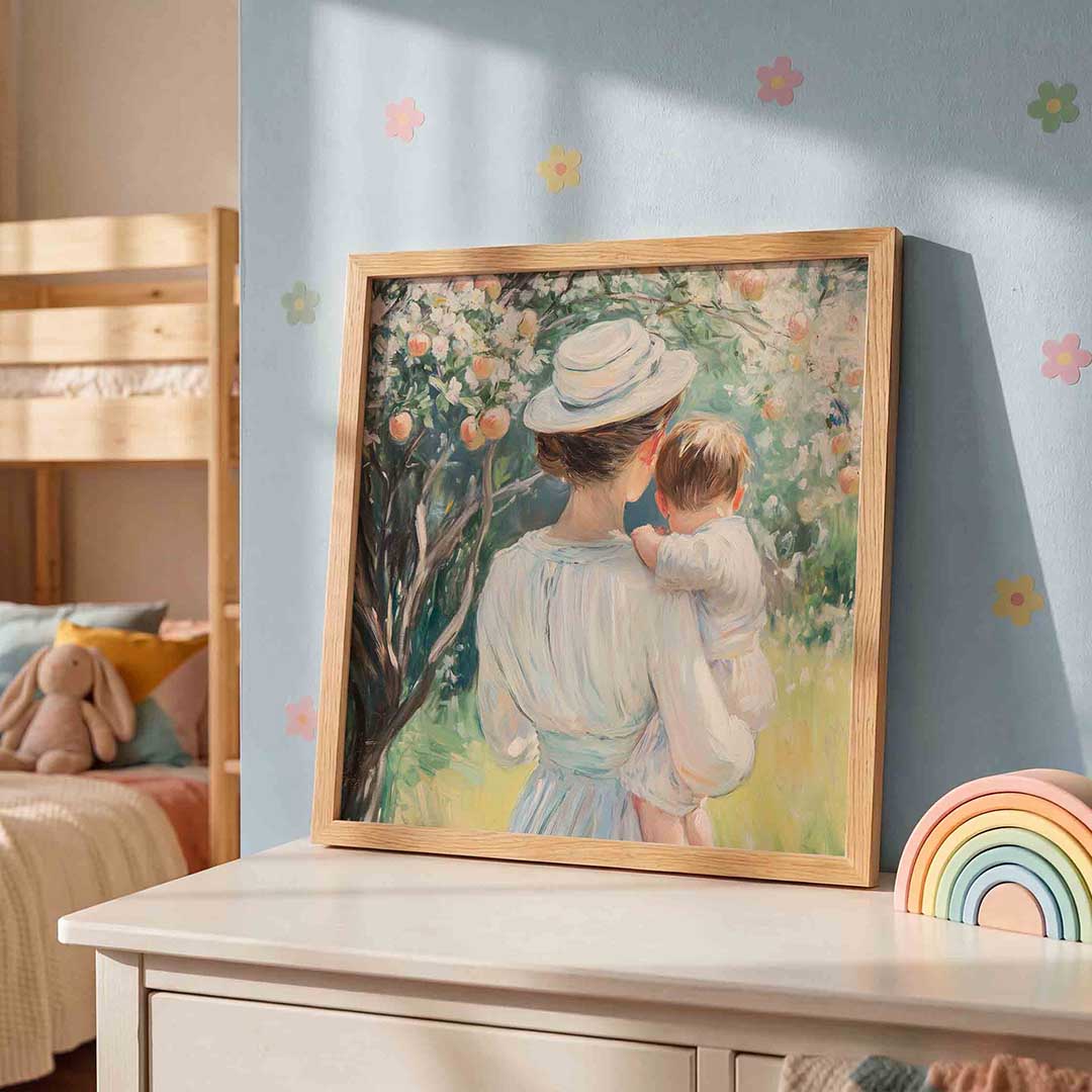 Moeder en kind Poster