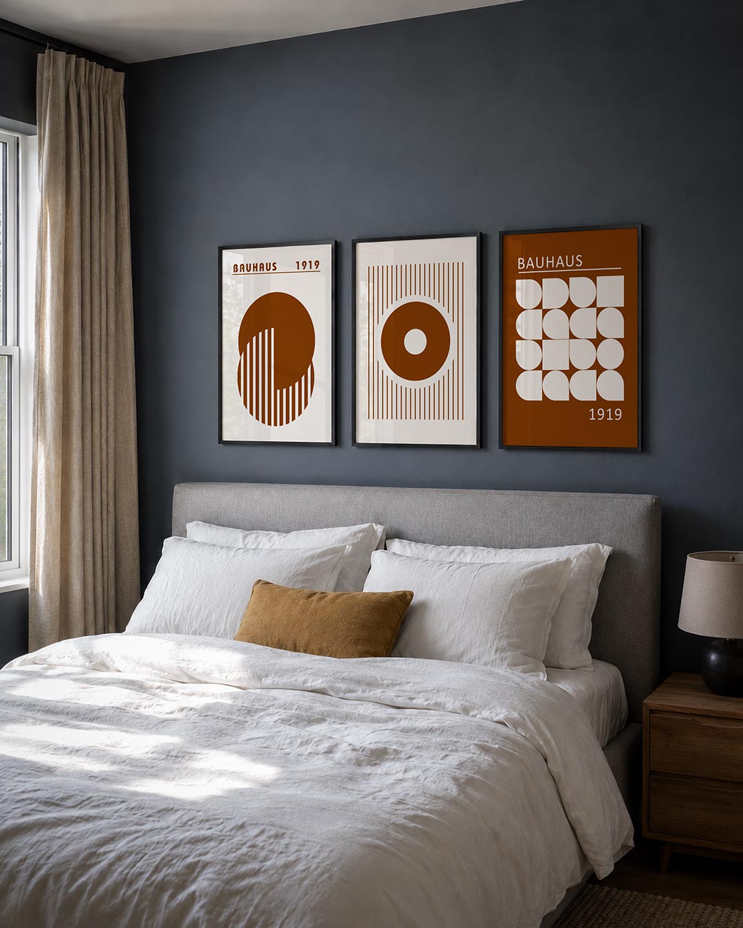 Cirkel en strepen Posterset