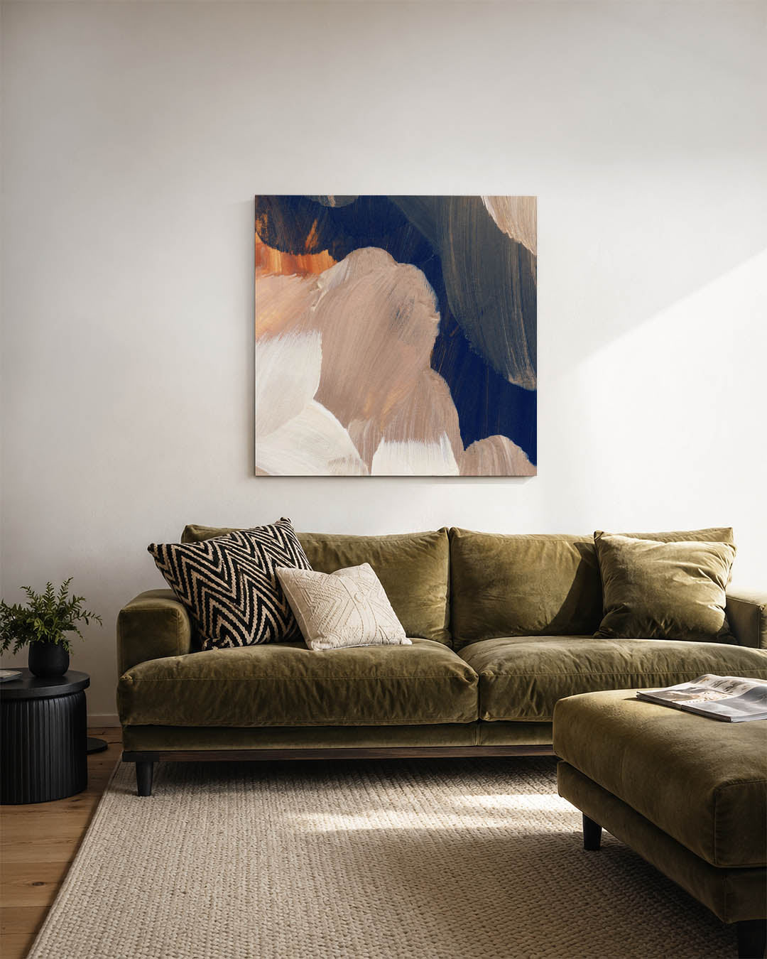 Abstracte Kunstwerk