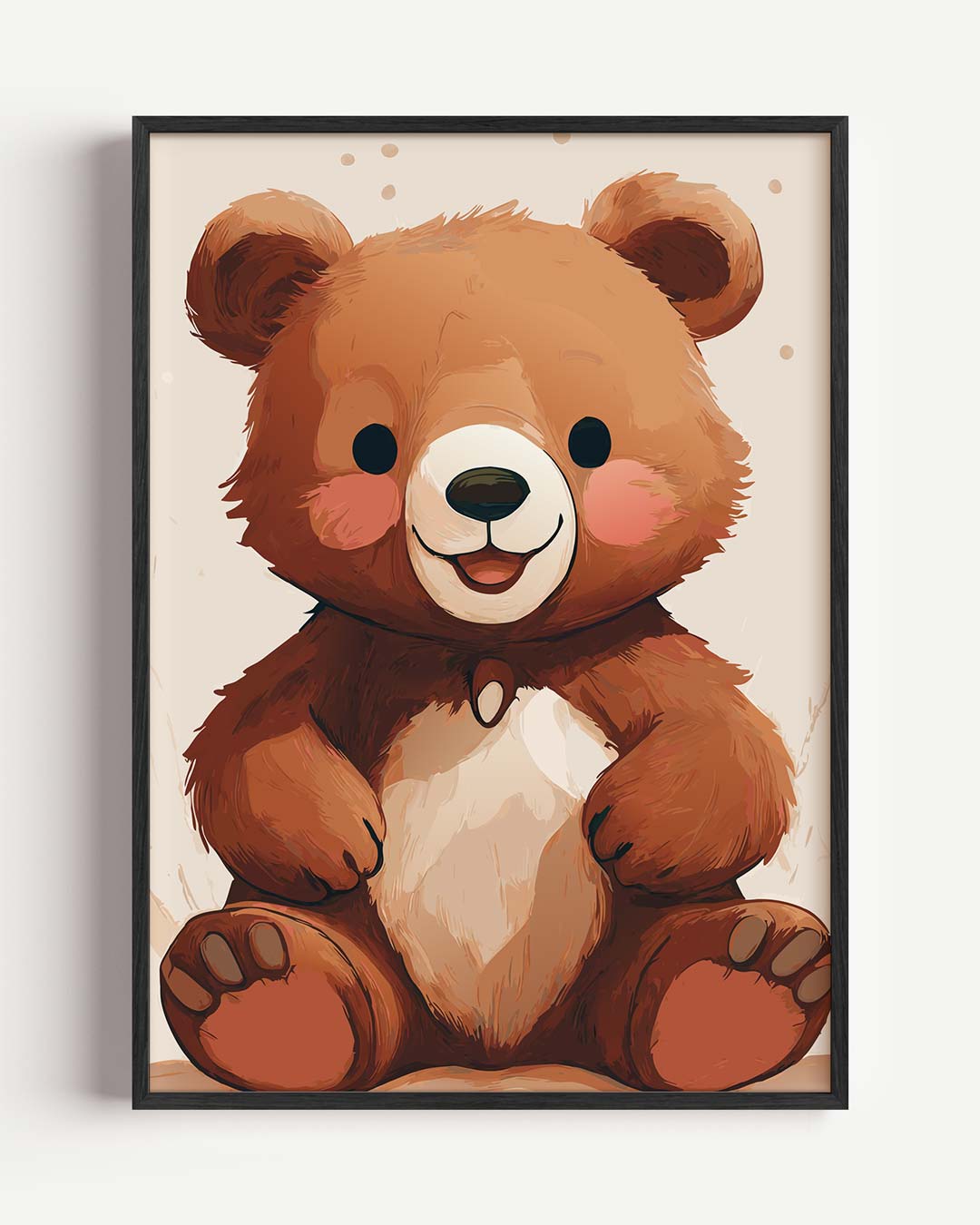 Knuffelbeer Dromerige Poster-WallArtistic